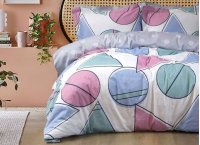 Постельное белье сатин Lotus Home - Agina (Турция), полуторный